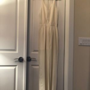 Karina Grimaldi silk high low maxi